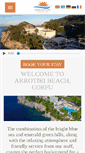 Mobile Screenshot of akrotiri-beach.com